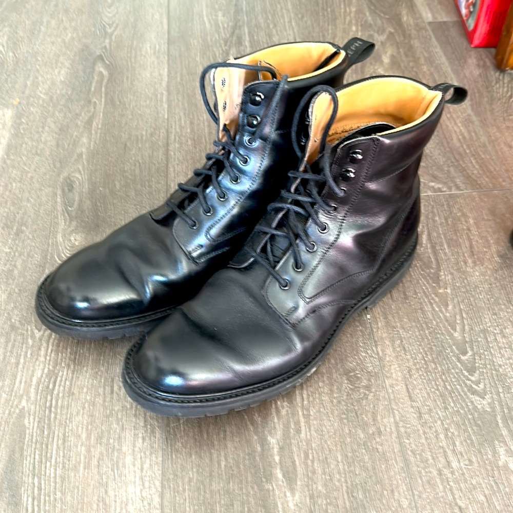 Joseph Cheaney “Liffey” lace up boots US 12 UK 11